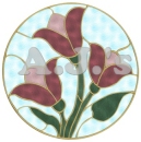 Stain Glass Tulips