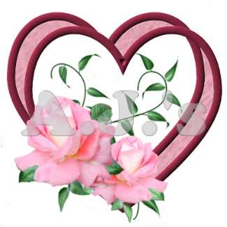 Pink Heart Roses